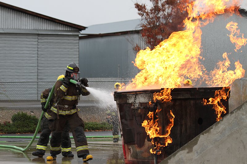 dumpster fire